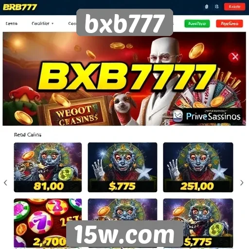 Promoções e bônus disponíveis em bxb777